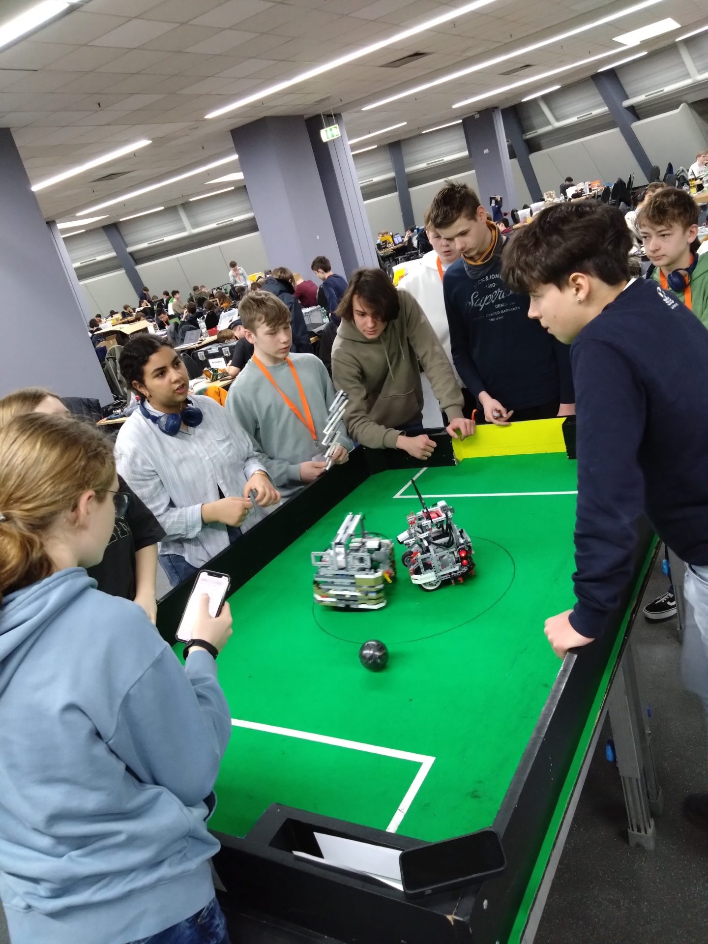 Tagore beim German Open des Robocup Junior