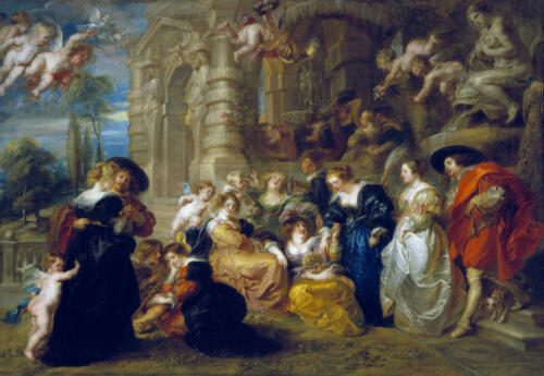 The Garden of Love, by Peter Paul Rubens